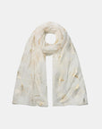 Ginkgo Leaf Polyester Scarf