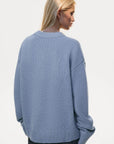 Basic Bae Round Neck Dropped Shoulder Sweater