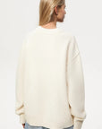 Basic Bae Round Neck Dropped Shoulder Sweater