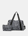 Oxford Cloth Leopard 2-Piece Bag Set