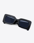 Polycarbonate Frame Rectangle Sunglasses