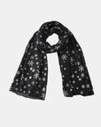 Thermal Snowflakes Polyester Scarf