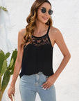 Lace Detail Grecian Neck Cami