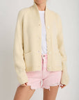 Lobster Button Up Long Sleeve Cardigan