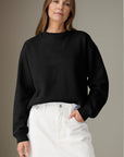 Round Neck Long Sleeve Sweatshirt