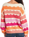 Boat Neck Long Sleeve Sweater