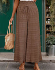 Perfee Tied Wide Leg Pants