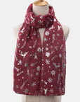 Christmas Element Polyester Scarf