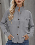 Button Up Long Sleeve Cardigan