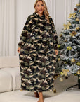 Camouflage Hooded Teddy Night Dress