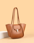 PU Leather Shoulder Bag with Pouch