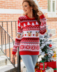 Christmas Round Neck Sweater