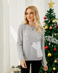 Round Neck Long Sleeve Sweater