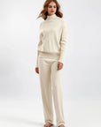 Basic Bae Turtleneck Raglan Sleeve Top and Pants Sweater Set