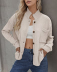 Button Up Long Sleeve Cardigan