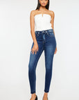 Kancan Full Size High Rise Ankle Skinny Jeans