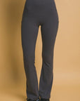 Love Tree High Waist Flare Leggings with Side Pockets