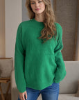 Mock Neck Long Sleeve Sweater