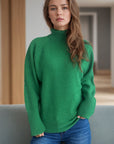 Turtleneck Raglan Sleeve Sweater