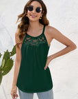 Lace Detail Grecian Neck Cami