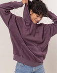 HYFVE Brushed Long Sleeve Hoodie with Kangaroo Pocket