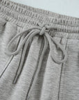 Drawstring Active Pants with Pockets