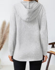 Drawstring Long Sleeve Hoodie