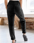 Drawstring Pants with Pockets