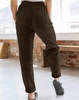 Drawstring Pants with Pockets