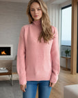 Turtleneck Long Sleeve Sweater