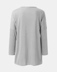 Full Size Round Neck Long Sleeve T-Shirt