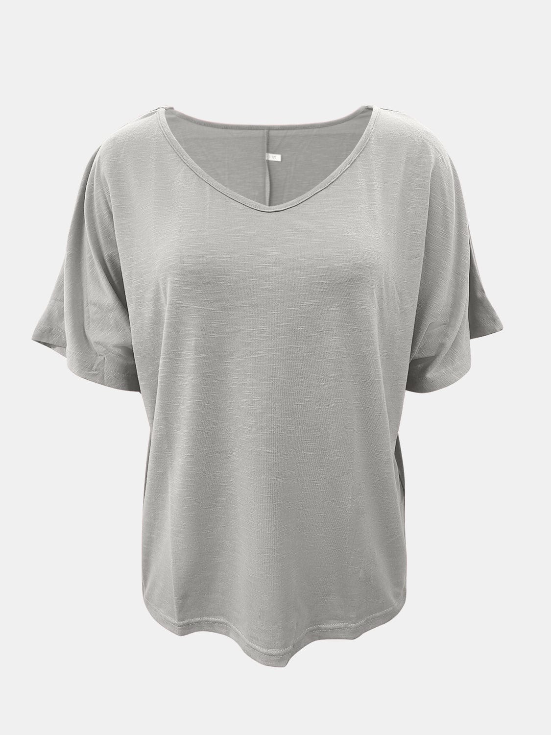 Lavender Full Size Scoop Neck Short Sleeve T-Shirt