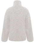 Fuzzy Turtleneck Long Sleeve Sweatshirt