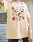 Graphic Round Neck Half Sleeve T-Shirt