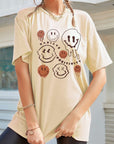 Graphic Round Neck Half Sleeve T-Shirt