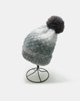 Gradient Knit Hat with Pompom