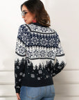 HAPPY Christmas Raglan Sleeve Sweater