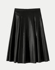 High Waist Skirt with Zipper