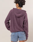 HYFVE Brushed Long Sleeve Hoodie with Kangaroo Pocket