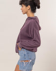 HYFVE Brushed Long Sleeve Hoodie with Kangaroo Pocket