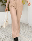 Ivy Lane Drawstring Wide Leg Long Pants