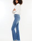 Kancan High Rise Frayed Hem Jeans