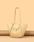 PU Leather Shoulder Bag with Pouch