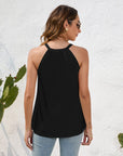 Lace Detail Grecian Neck Cami