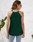 Lace Detail Grecian Neck Cami