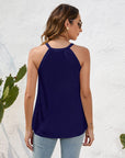 Lace Detail Grecian Neck Cami