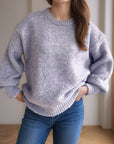 Round Neck Long Sleeve Sweater