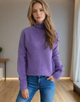 Turtleneck Long Sleeve Sweater