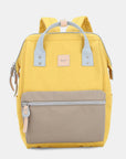 Himawari Water Resistant Canvas Backpack Bag with Side Pockets