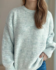 Round Neck Long Sleeve Sweater